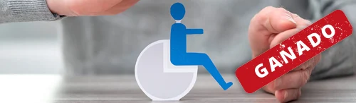 Discapacidad concedida a cliente tras solicitud