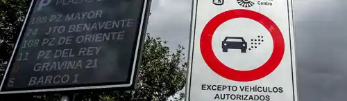 Los Tribunales decretan reiteradamente la nulidad de las multas en ZBE de Madrid por su deficiente señalización