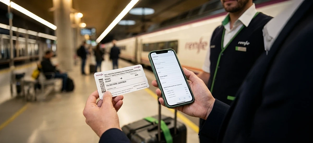 Cómo reclamar a Renfe paso a paso