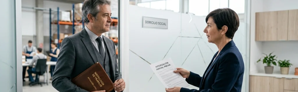 Inspección de Trabajo y entrada en empresas: el Tribunal Supremo refuerza la necesidad de autorización judicial