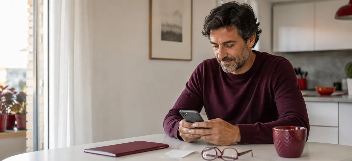 Padre comunicando un gasto extraordinario al otro progenitor